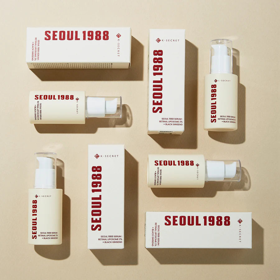KSECRET SEOUL 1988 Serum : Retinal Liposome 2% + Black Ginseng (30ml)
