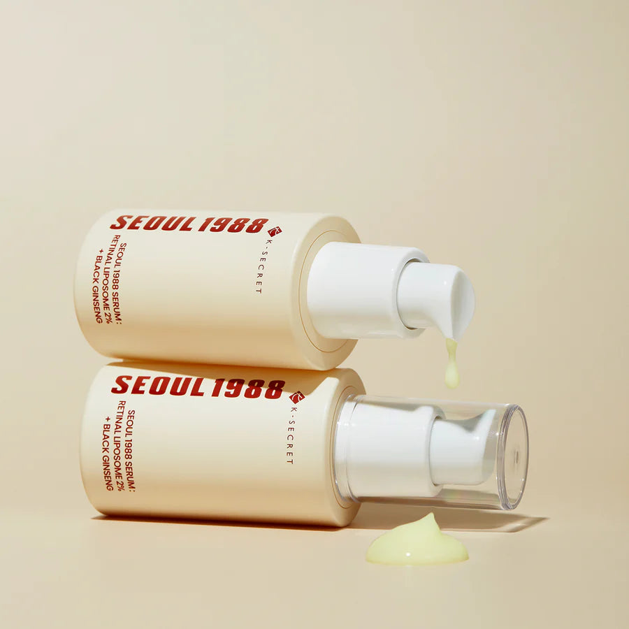 KSECRET SEOUL 1988 Serum : Retinal Liposome 2% + Black Ginseng (30ml)