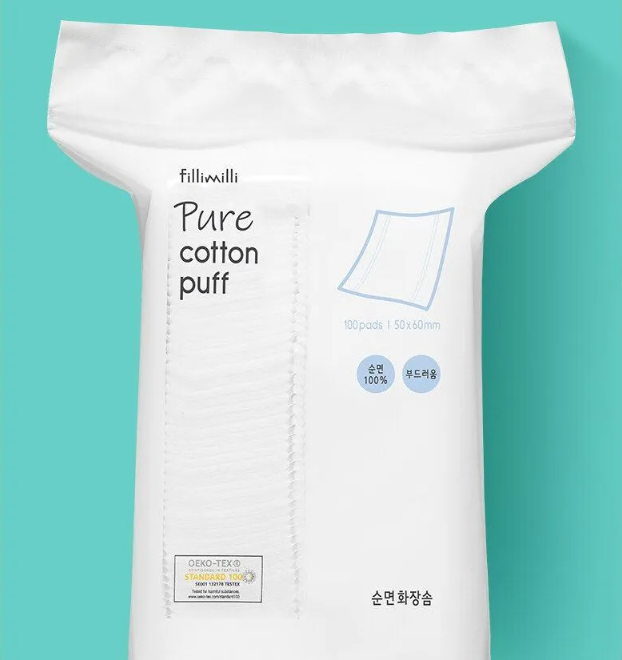 FILLIMILLI Pure Cotton Puff (100)