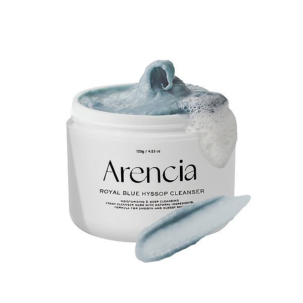 ARENCIA Fresh Blue Hyssop Rice Mochi Cleanser
