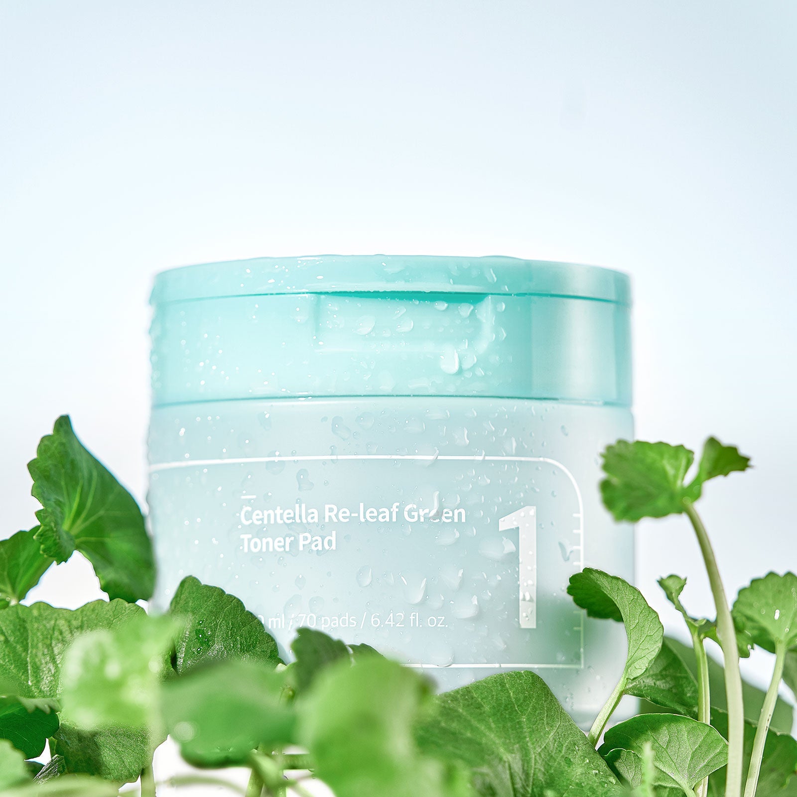 No.1 Centella Re-Leaf Green Toner Pad - Velvet Vanity