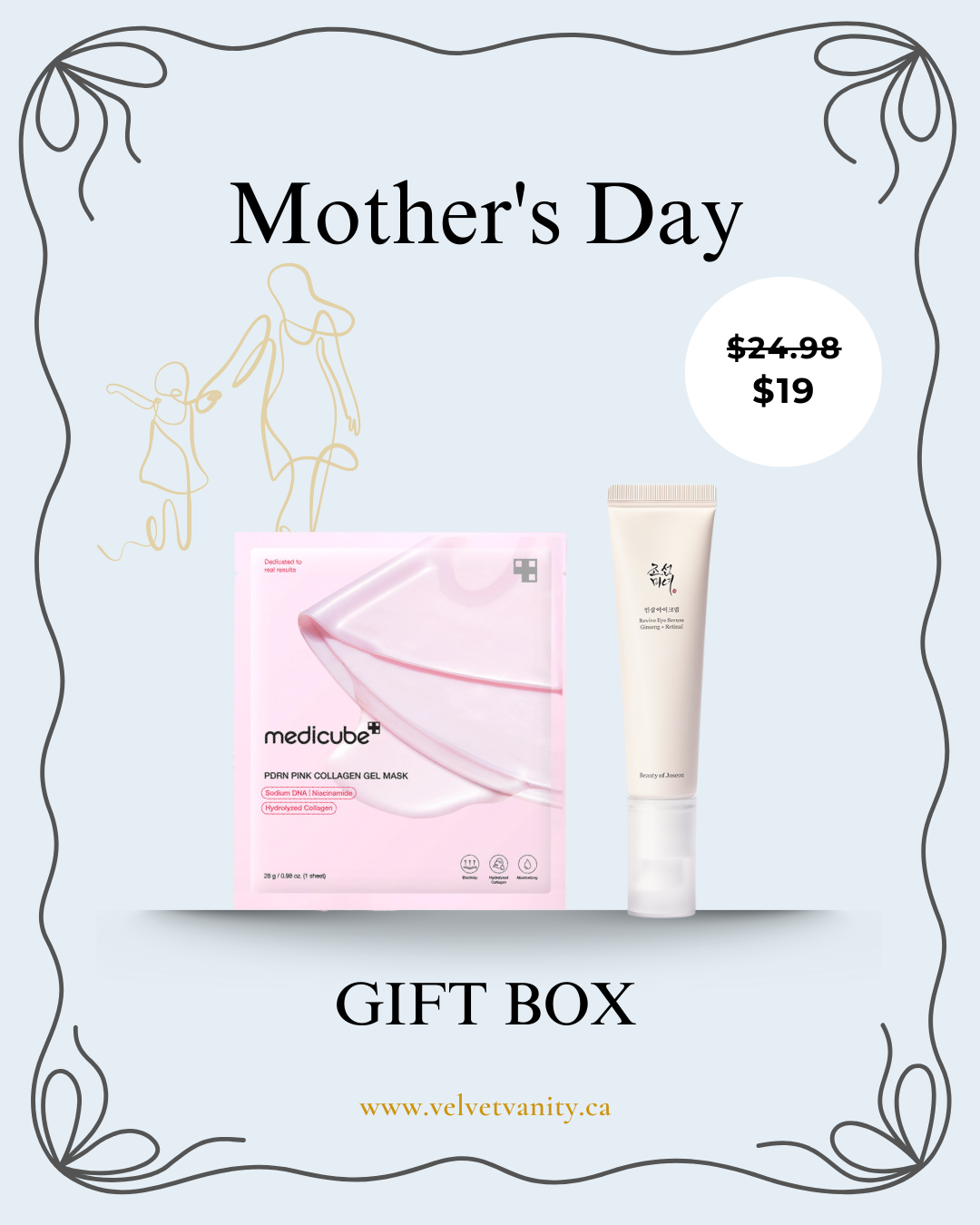 Mother's Day Gift (eye cream + sheet mask) Beauty of Joseon
