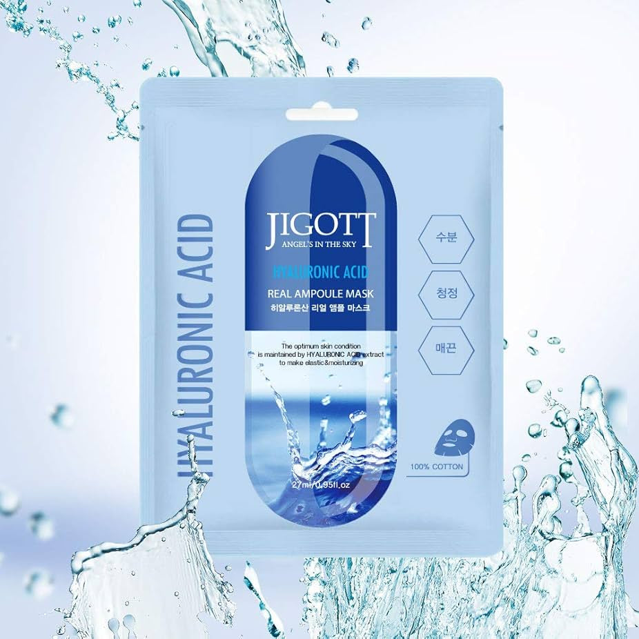 JIGOTT Hyaluronic Acid Real Ampoule Mask - Velvet Vanity