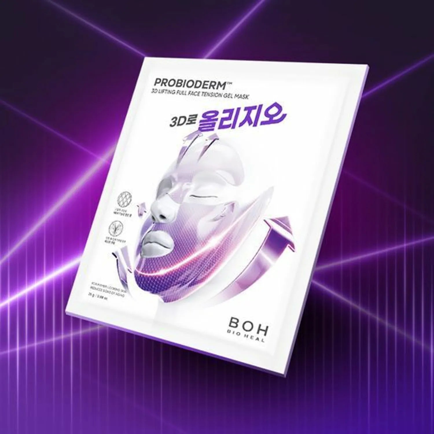 BIOHEAL Probioderm 3D Lifting Full Face Tension Gel Mask - Velvet Vanity