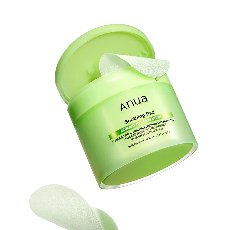 ANUA Azelaic 10 Hyaluron Redness Soothing Pad 90pcs - Velvet Vanity