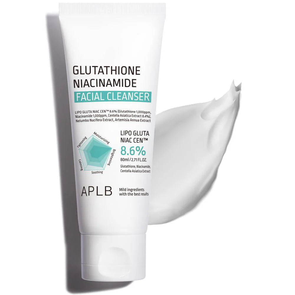 APLB Glutathione Niacinamide Facial Cleanser 80ml - Velvet Vanity