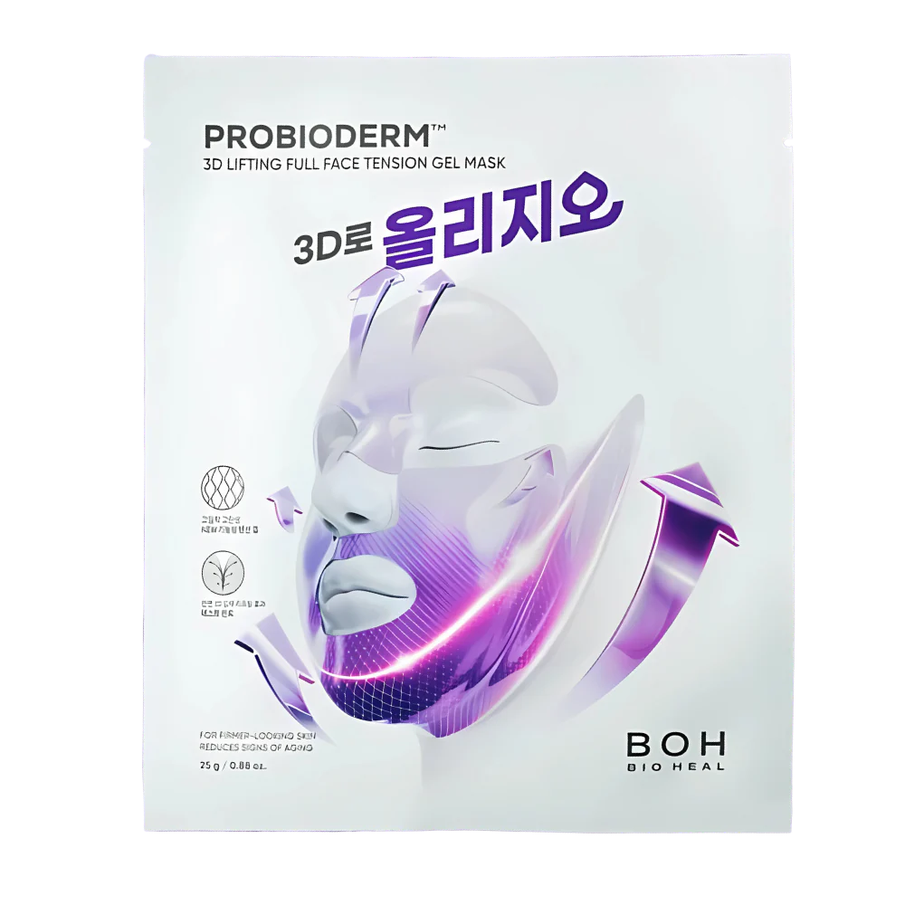 BIOHEAL Probioderm 3D Lifting Full Face Tension Gel Mask - Velvet Vanity