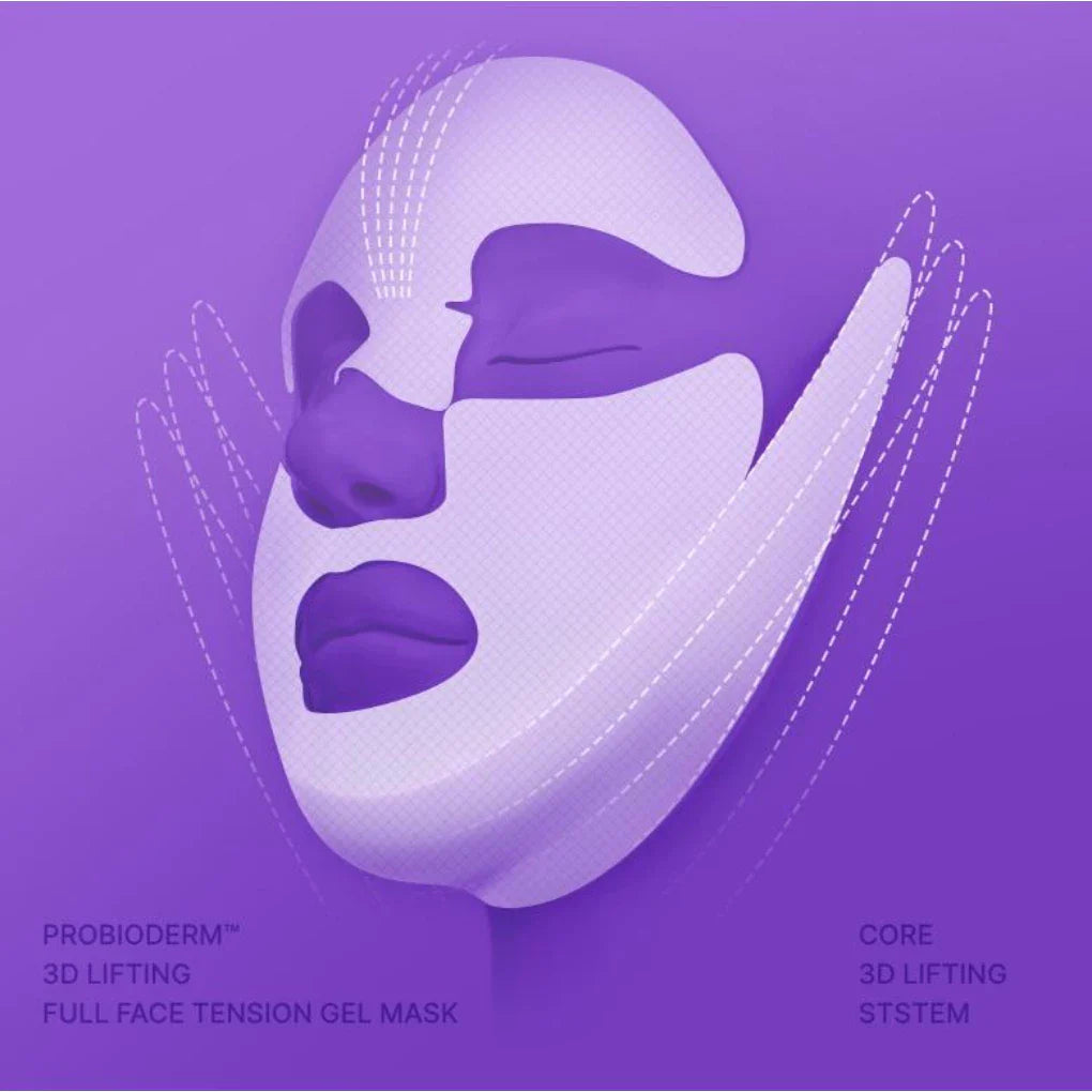 BIOHEAL Probioderm 3D Lifting Full Face Tension Gel Mask - Velvet Vanity
