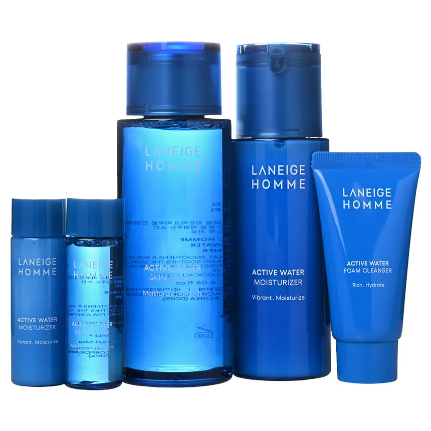 LANEIGE Homme Active Water Duo Set - Velvet Vanity