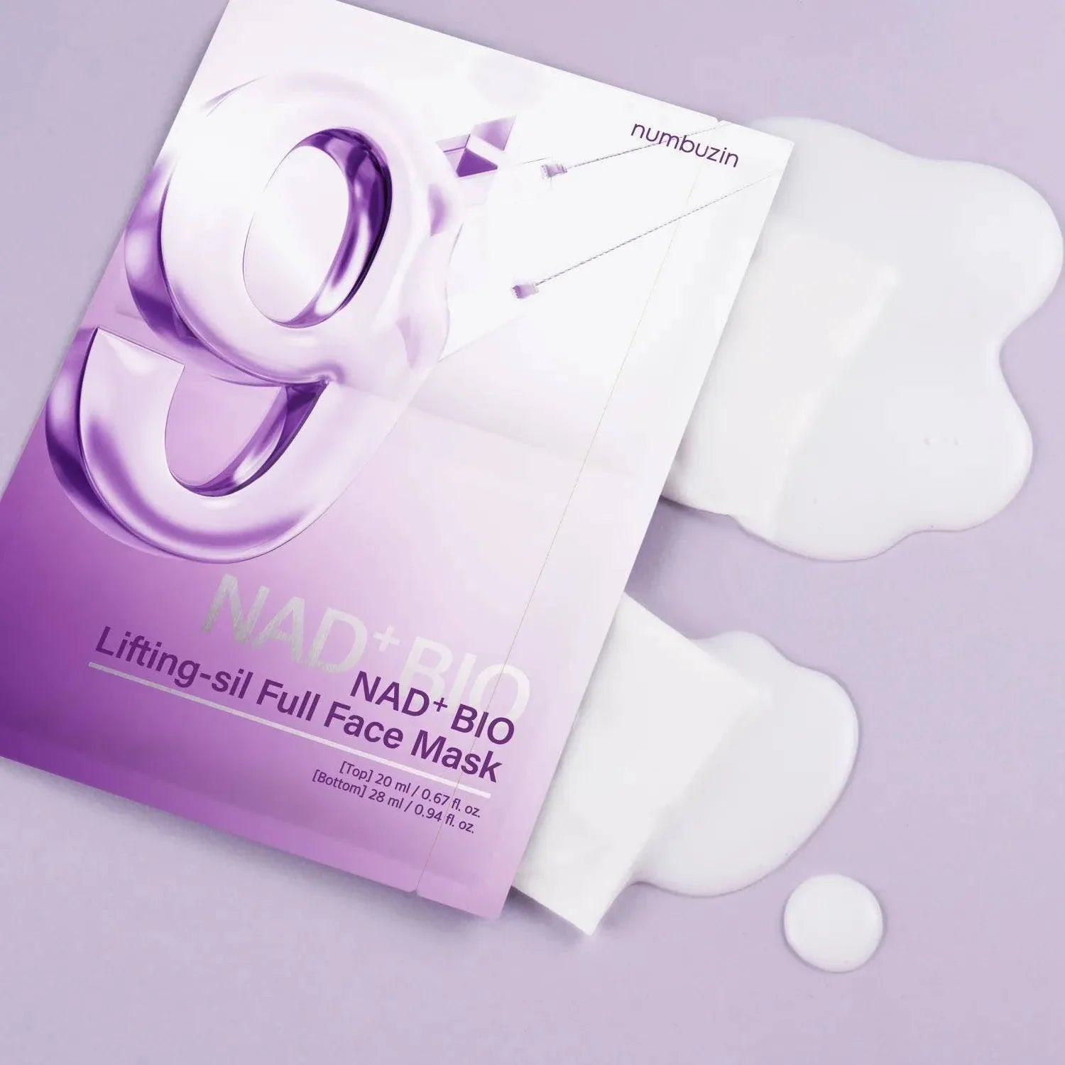 NUMBUZIN Nad Plus 50 Peptides Biolifting Face Mask