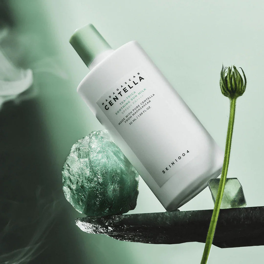 SKIN1004 Madagascar Centella Tea-Trica Soothing Sun Milk (50ml) - Velvet Vanity