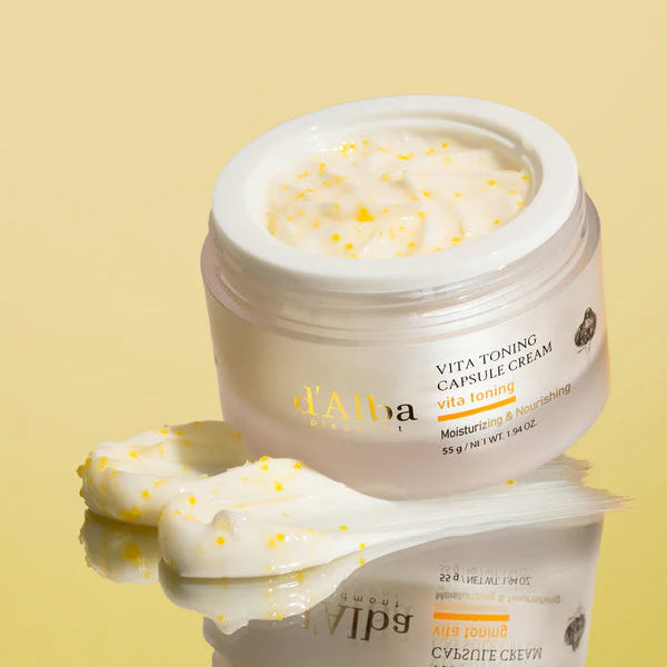 D'ALBA Vita Toning Capsule Cream (55g) - Velvet Vanity