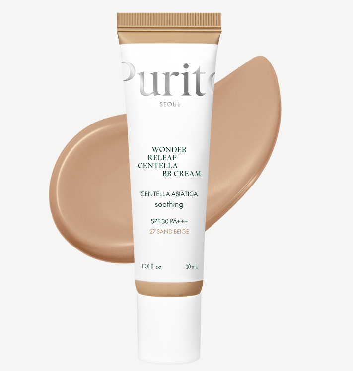PURITO Wonder Releaf Centella BB Cream - 5 Colours