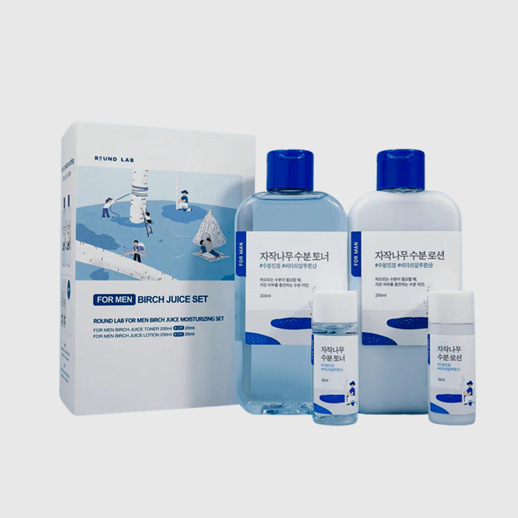 For Men Birch Juice Moisturizing Set - Velvet Vanity