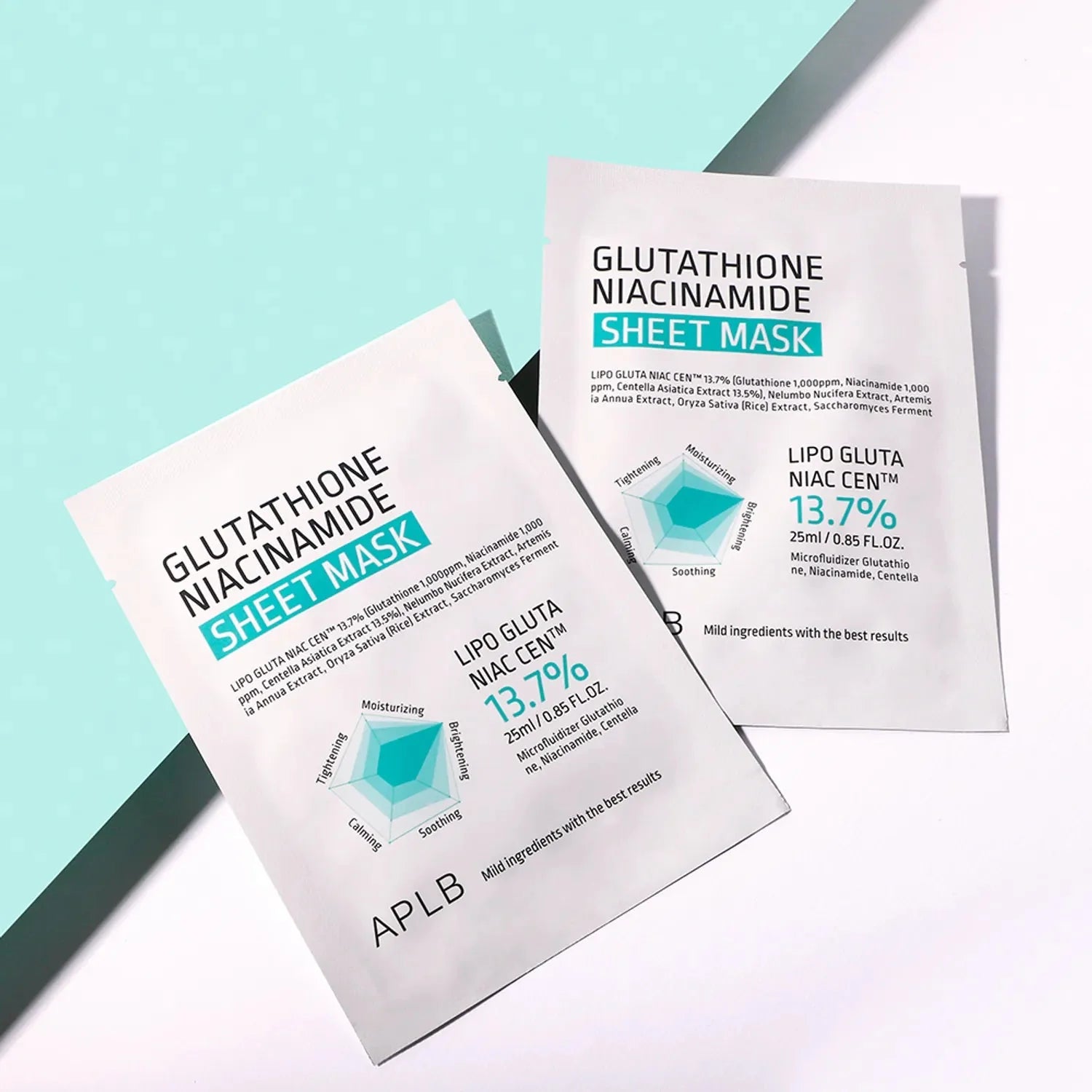 APLB Glutathione Niacinamide Sheet Mask - Velvet Vanity