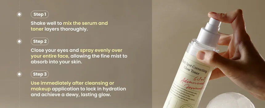 AXIS-Y Dark Spot Correcting Glow Toner (125ml)