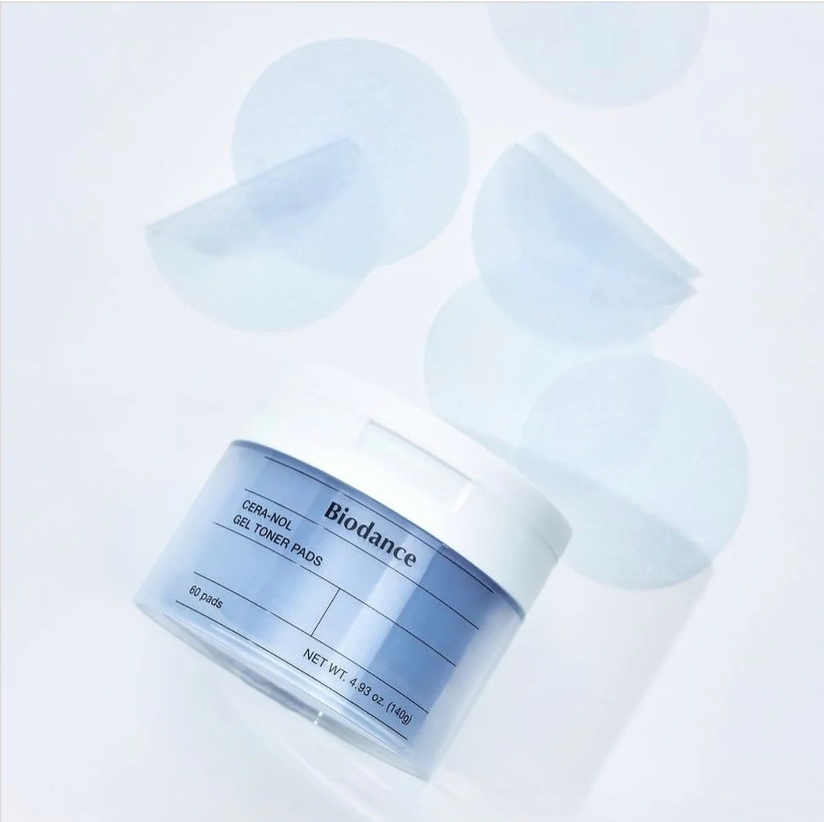 BIODANCE Cera-nol Gel Toner Pads (60pcs) - Velvet Vanity