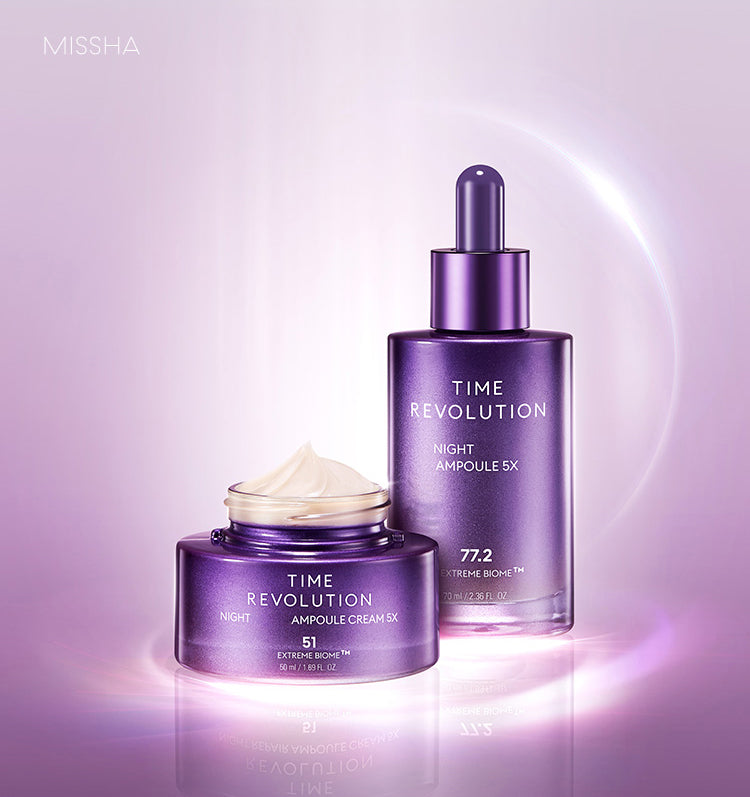 Time Revolution Night Repair Ampoule 5X - Velvet Vanity