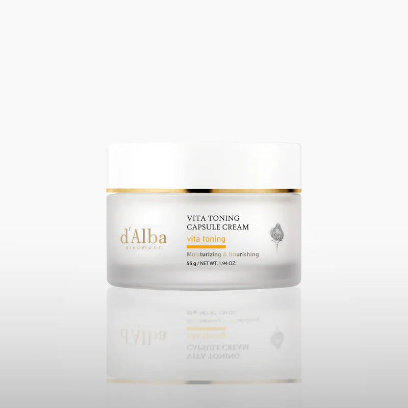 D'ALBA Vita Toning Capsule Cream (55g) - Velvet Vanity