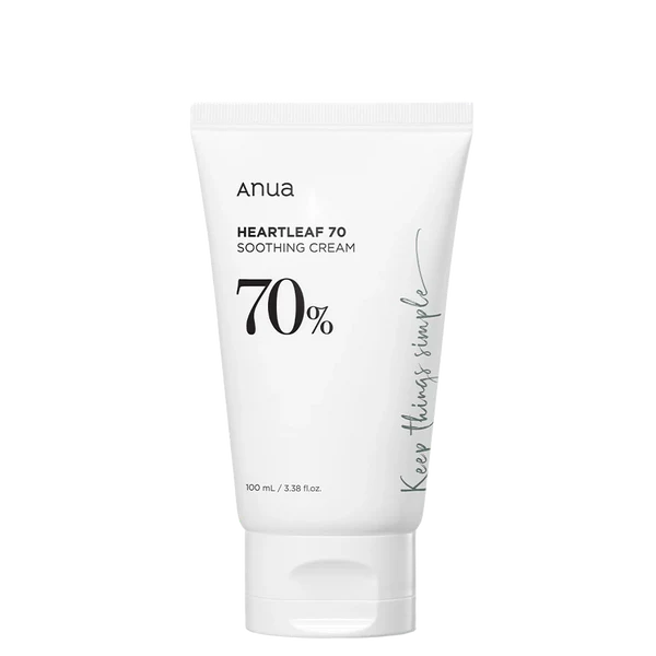 ANUA Heartleaf 70% Soothing Cream (100ml)
