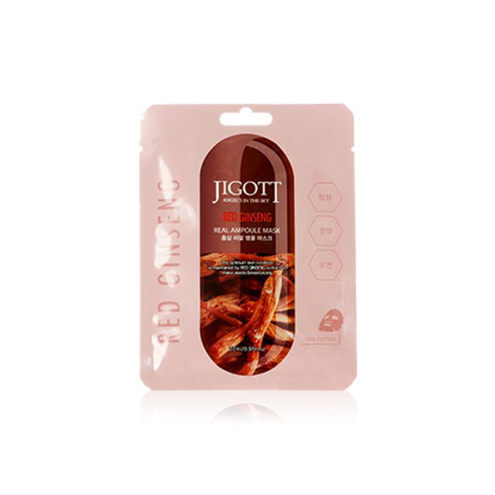 JIGOTT Real Ampoule Mask Red Ginseng