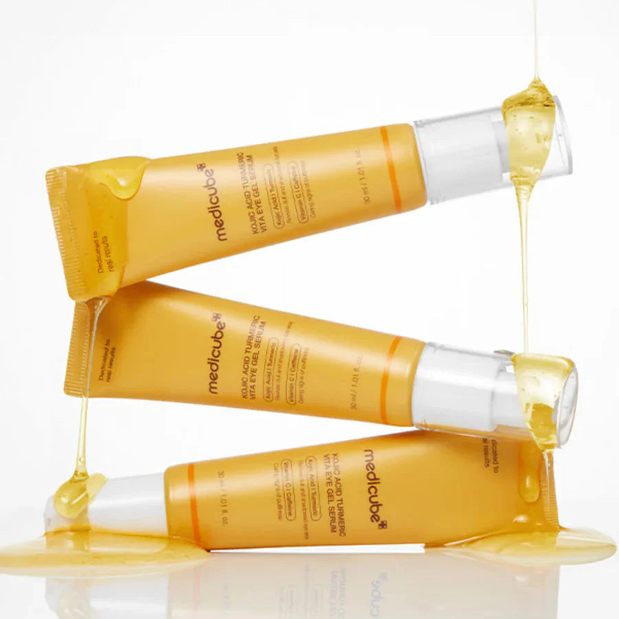 MEDICUBE Kojic Acid Turmeric Vita Eye Gel Serum