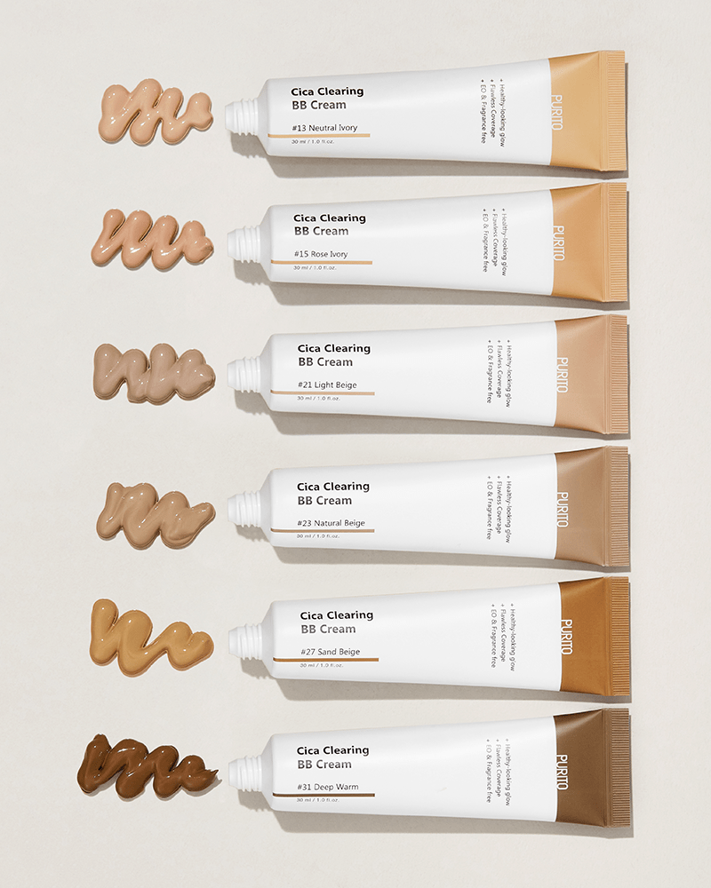 PURITO Cica Clearing BB Cream - Velvet Vanity