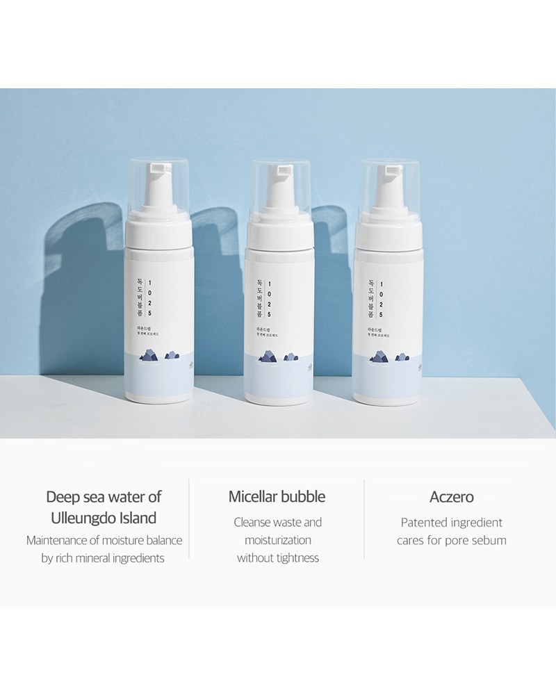 ROUND LAB 1025 Dokdo Bubble Form 5.07oz 150ml