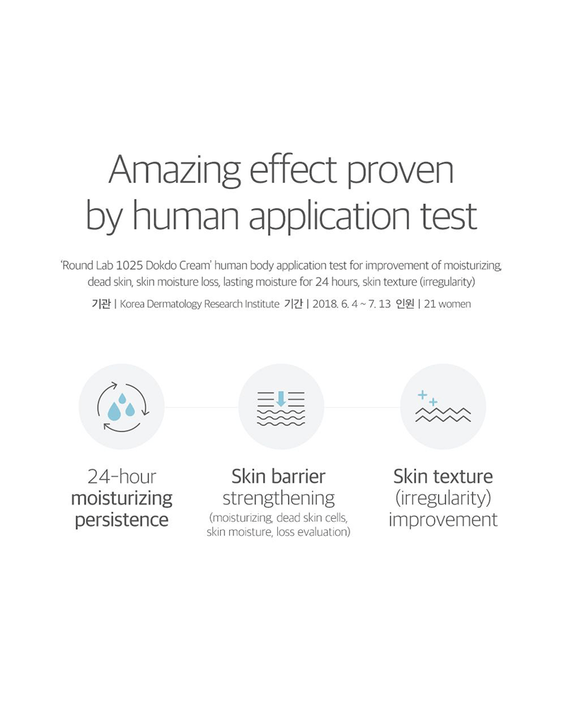 ROUND LAB 1025 Dokdo Cream, 2.7 fl oz (80 ml)
