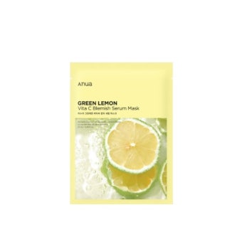 ANUA GREEN LEMON Vita C Blemish Serum Mask