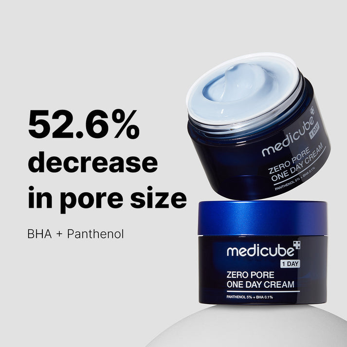 MEDICUBE Zero Pore One Day Cream - Velvet Vanity