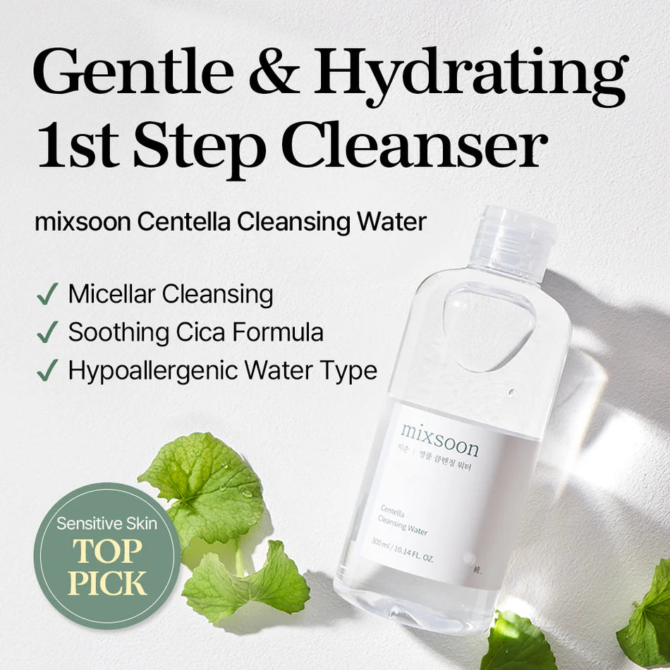 mixsoon - Centella Cleansing Water