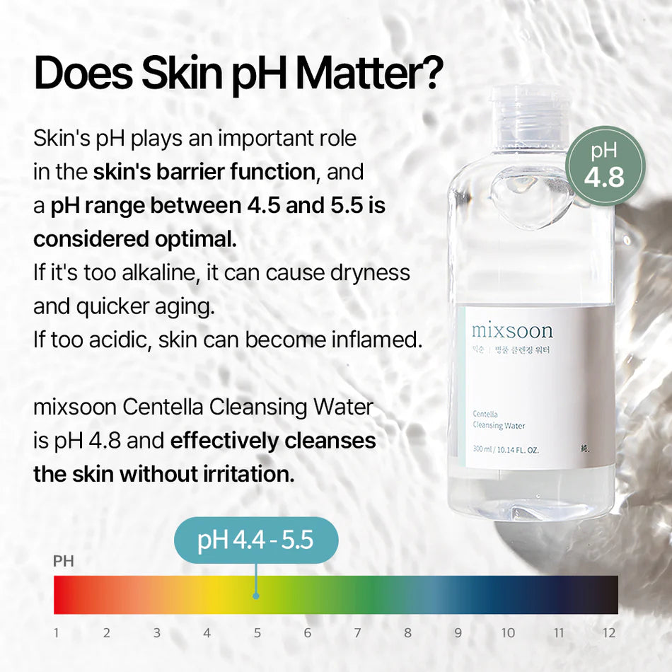 mixsoon - Centella Cleansing Water