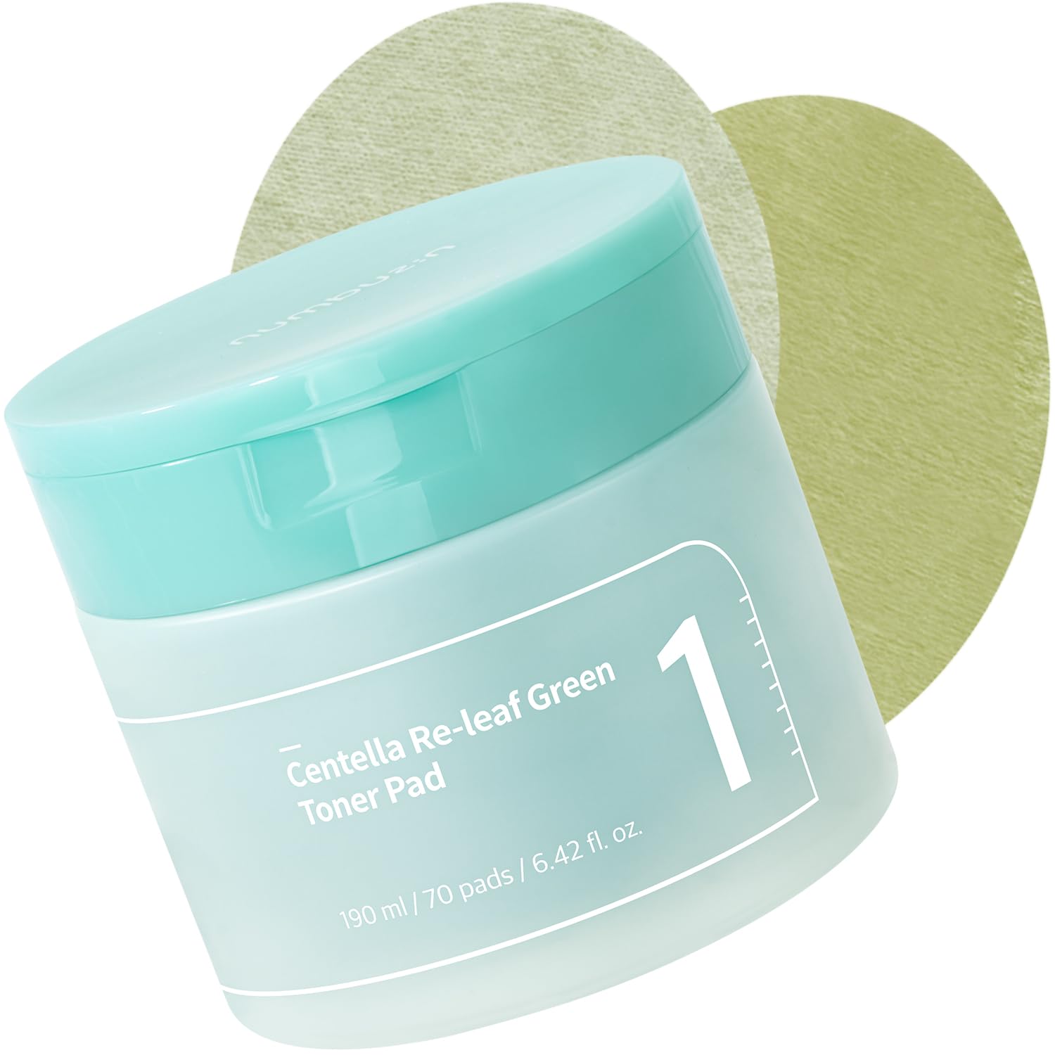 No.1 Centella Re-Leaf Green Toner Pad