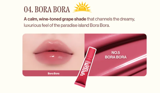 UNLEASHIA Sunset Dazzle Gloss Balm