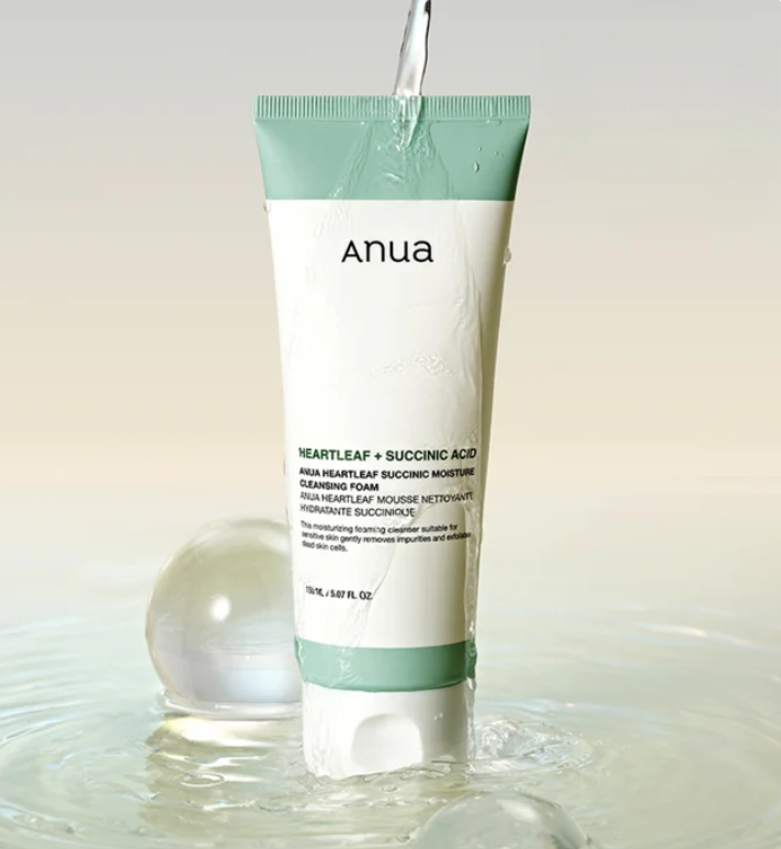 ANUA Succinic Moisture Cleansing Foam (150ml)