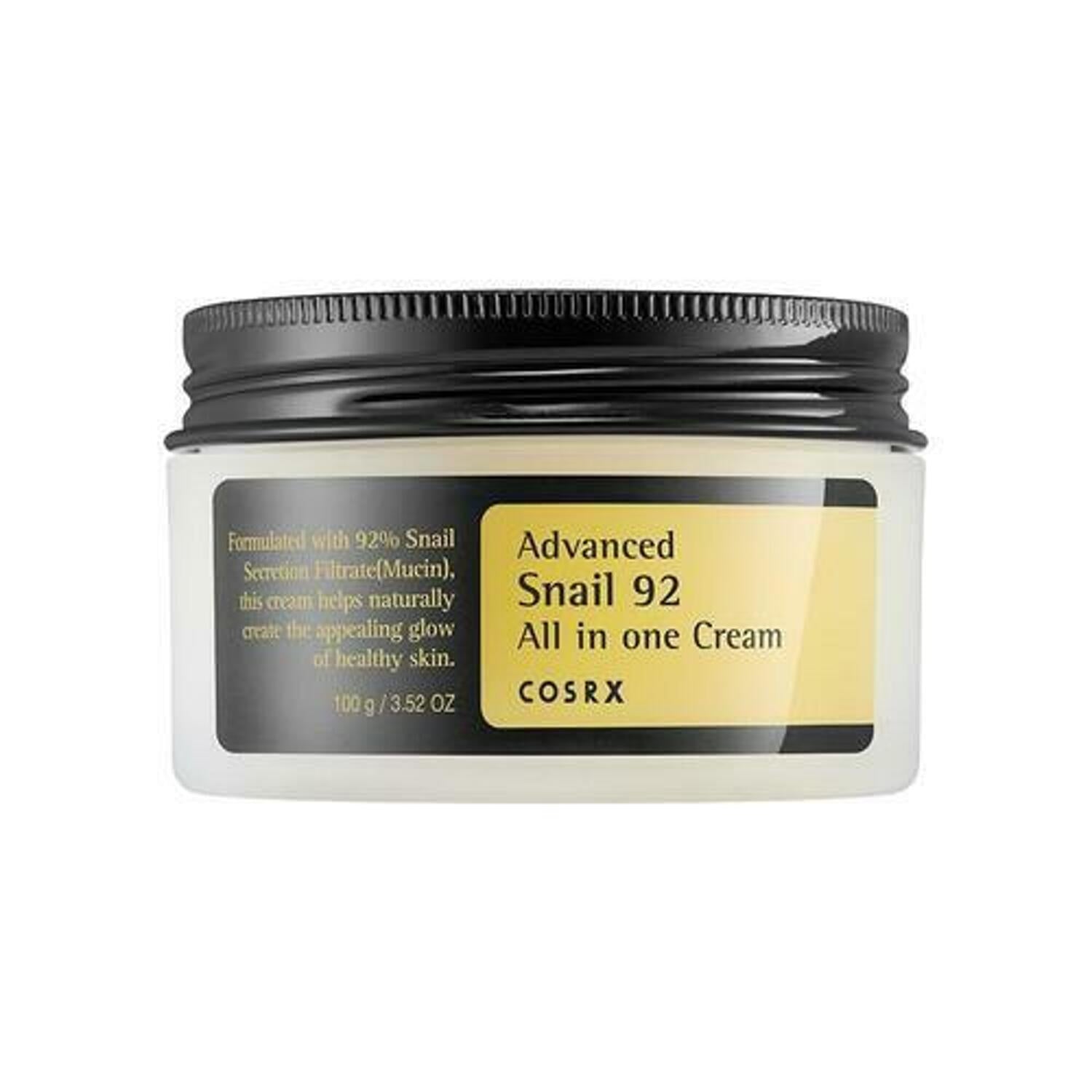 COSRX Advanced Snail 92 All In One Cream 100g - Velvet Vanity