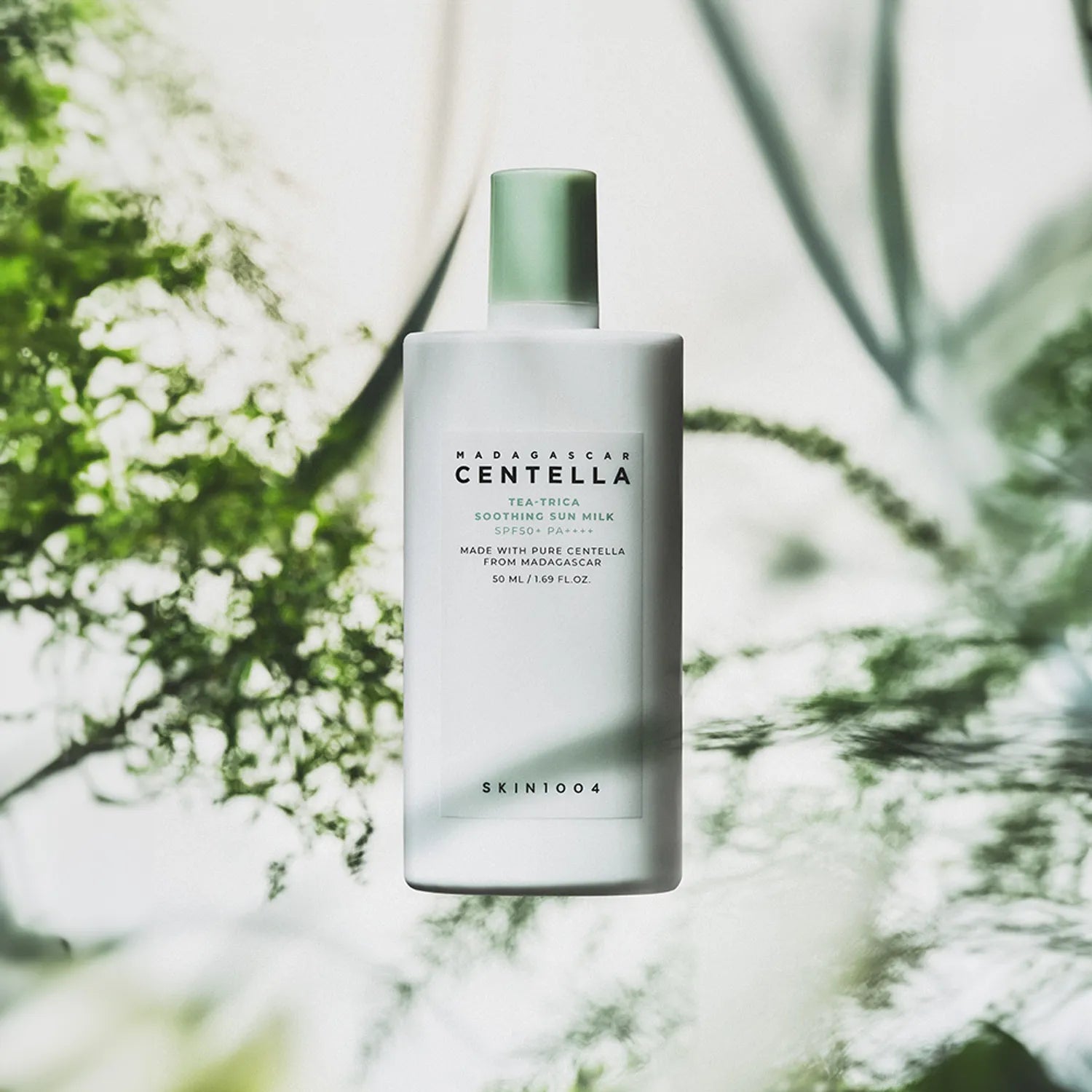 SKIN1004 Madagascar Centella Tea-Trica Soothing Sun Milk (50ml) - Velvet Vanity