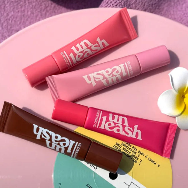 UNLEASHIA Sunset Dazzle Gloss Balm