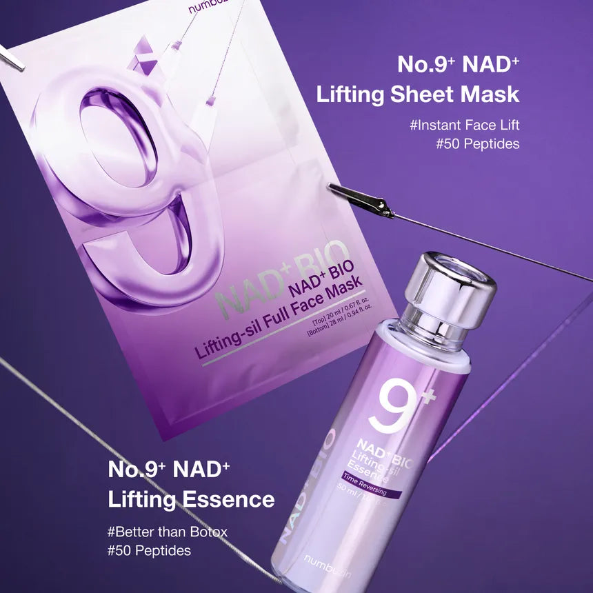 NUMBUZIN No.9 NAD Bio Lifting-sil Full Face Mask Set