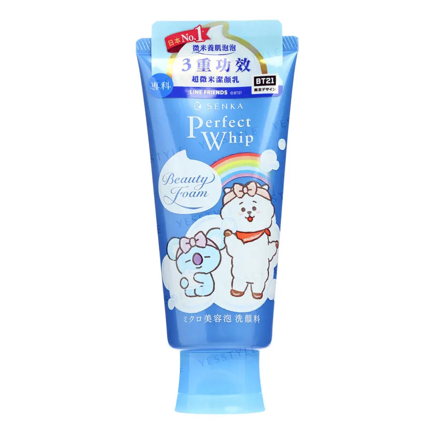 SHISEIDO BTS Senka Perfect Whip Beauty Face Foam (120g)