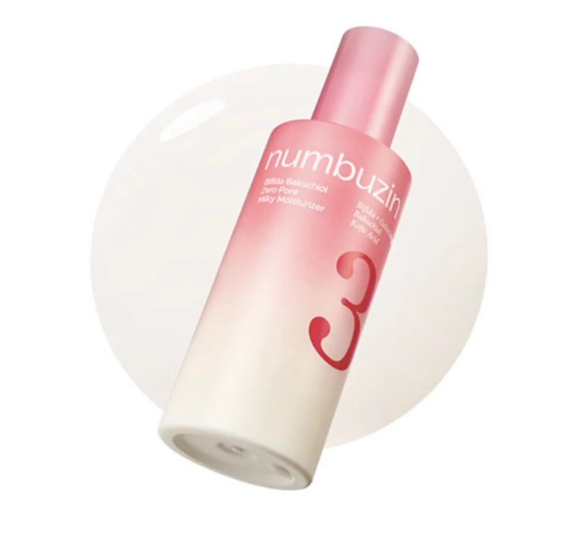 NUMBUZIN No.3 Bifida Bakuchiol Zero Pore Milky Moisturizer