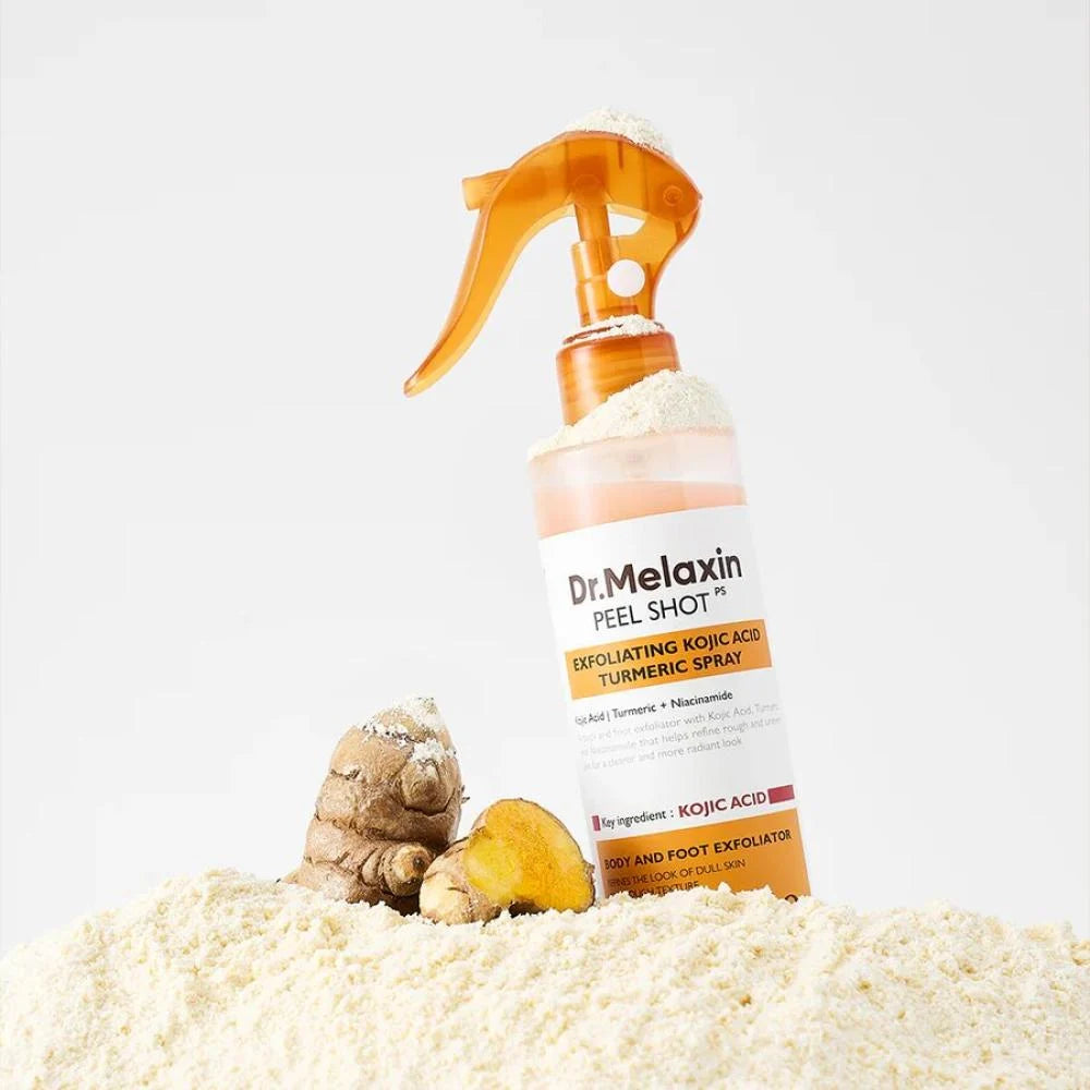 DR.MELAXIN Peel Shot Exfoliating Kojic Acid Turmeric Spray