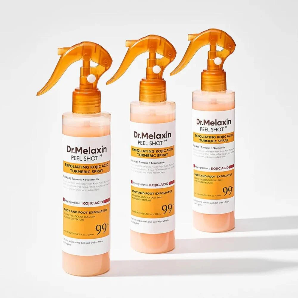 DR.MELAXIN Peel Shot Exfoliating Kojic Acid Turmeric Spray