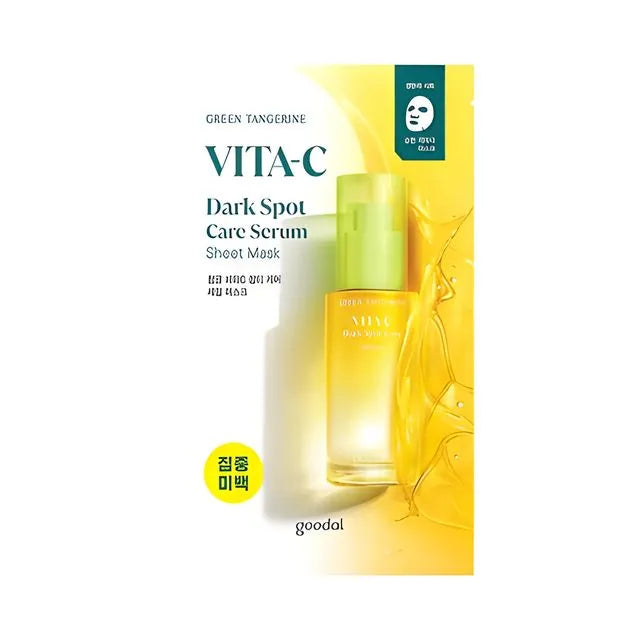 Goodal - Green Tangerine Vita C Dark Spot Care Serum Mask 1pc - Velvet Vanity