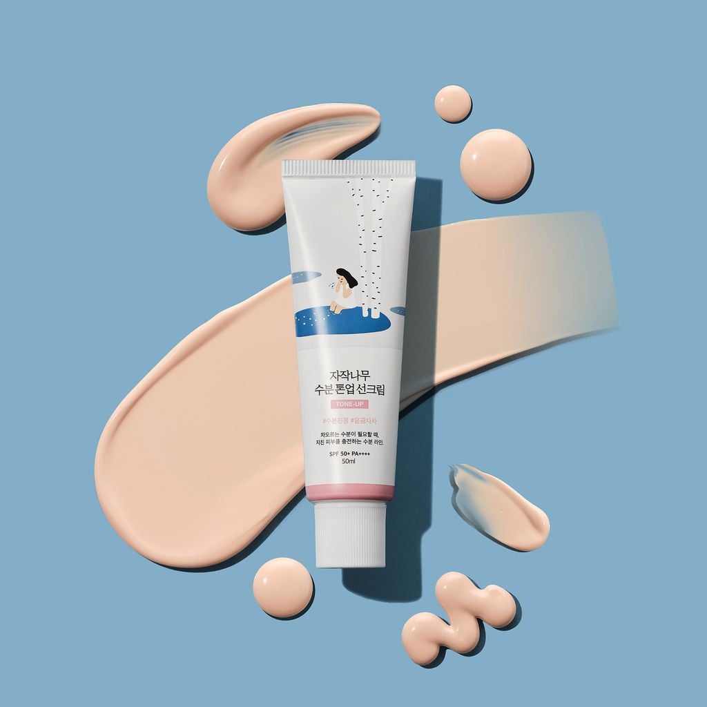 ROUND LAB Birch Juice Moisturizing Tone Up Sunscreen - Velvet Vanity