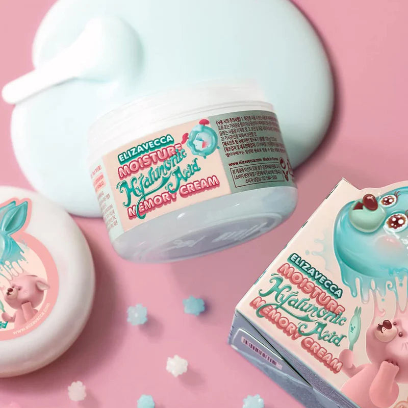 [Near Expiry Sale] ELIZAVECCA Moisture Hyaluronic Acid Memory Cream