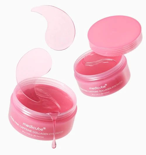 MEDICUBE PDRN Pink Caffeine Collagen Eye Patch